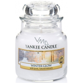 Yankee Candle Winter Glow Klassische Glühkerze Klassisches kleines Glas 104 g