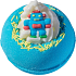 Bomb Cosmetics RobotoBomb - Robo-Bomb Funkelndes ballistisches Bad 160 g