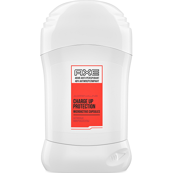 Axe Adrenaline Charge Up Protection Antitranspirant Deodorant Stick für Männer 50 ml