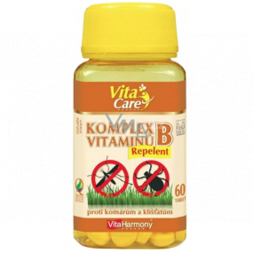 VitaHarmony Vitamin B Complex Repellent 60 Tabletten