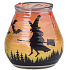 Bolsius Witch Dekokerze aus Glas 91 x 94 mm