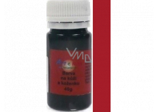 Art e Miss Paint für Leder und ähnliche Materialien, flexibel wasserlöslich 53 Dark Red 40 g