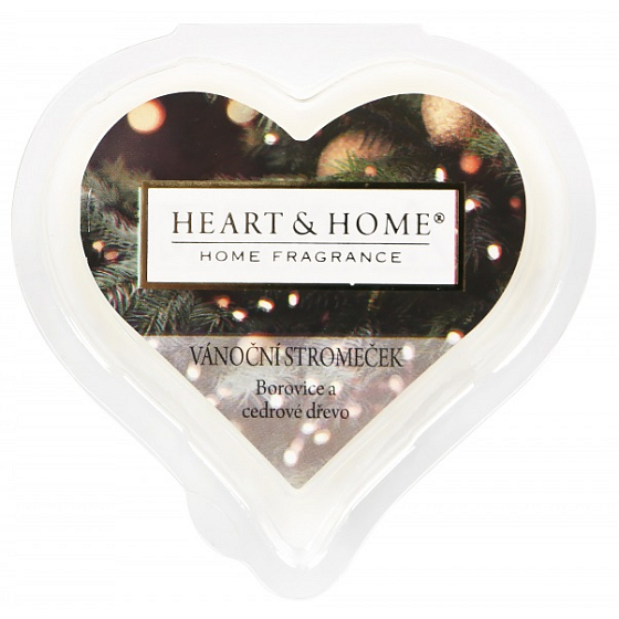 Heart & Home Weihnachtsbaum Soja natürlich duftendes Wachs 26 g