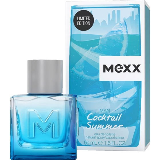 Mexx Cocktail Summer Man Eau de Toilette für Männer 50 ml