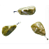 Epidot Troml-Anhänger Naturstein, 2,2-3 cm, 1 Stück, Herz Heilstein