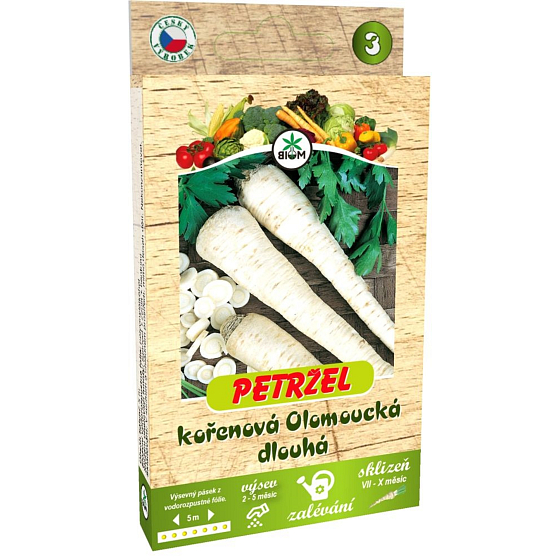 Biom Petersilienwurzel Olomouc langer Streifen 5 m