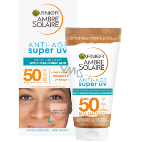 Garnier Ambre Solaire Anti-Age Super UV SPF50 Anti-UV Gesichtscreme 50 ml
