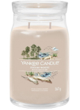 Yankee Candle Seaside Woods - Seaside Woods Duftkerze Signature großes Glas 2 Dochte 567 g