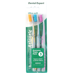 Atlantic Dental Expert Ultra Soft Ultra Soft Zahnbürste 3 Stück