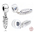 Charms Sterling Silber 925 Kreuzfahrt Dampfer - Schiff, Reise Armband Anhänger