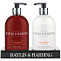 Baylis & Harding Men Schwarzer Pfeffer und Ginseng Flüssigseife 500 ml + Hand- und Körperlotion 500 ml, Kosmetikset für Männer