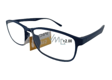 Berkeley Lesebrille Dioptrien +2 Kunststoff blau 1 Stück MC2269