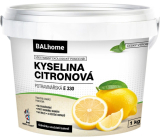 BALhome Zitronensäure Lebensmittel E 330, 1 kg