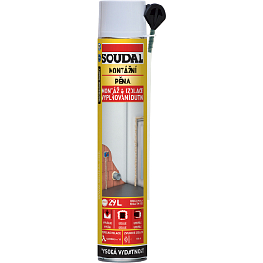 Soudal Montage-Schaum, expandierend, rohrförmig, 750 ml