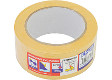 Spokar Maskierband aus PVC, Außenbereich, UV- und wasserbeständig, haftet eine Woche, 48 mm × 33 m