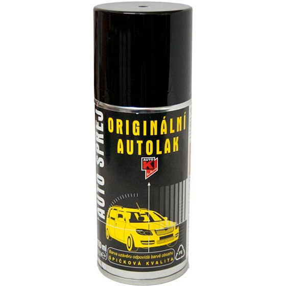Kwasny Auto-K Color Škoda, origineller Autolack in Sprayform, 1999 schwarz glänzend, 150 ml
