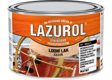 Lazurol S1119 Bootslack widerstandsfähiger Lack für Holz klar, matt 375 ml