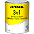 Supermal 3in1 S2177 0100 weißer oberer synthetischer Lack für Metalle, 0,6 l