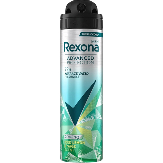 Rexona Men Advanced Protection Cooling Iced Lemon und Salbei Antitranspirant für Männer 150 ml