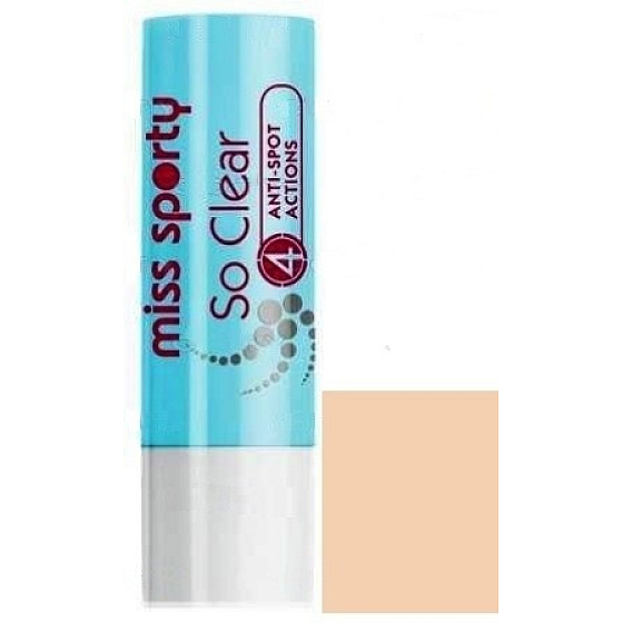 Miss Sports So Clear antibakterieller Concealer für problematische Haut 001 4,8 g