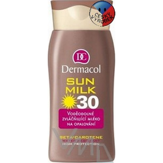 Dermacol Sun Milk SPF30 wasserdichte Feuchtigkeitscreme Sonnencreme 200 ml
