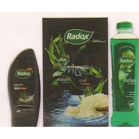 Radox Sport Active Duschgel 250 ml + Badeschaum 500 ml, Kosmetikset