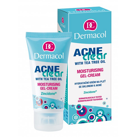 Dermacol Acneclear Moisturizing Moisturizing Gel Cream Für die Haut 50 ml