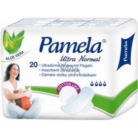 Pamela Ultra Normal Intimate Inserts aus Baumwolle 20 Stück