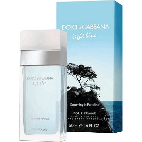 Dolce & Gabbana Hellblau Träumen in Portofino Eau de Toilette für Frauen 50 ml