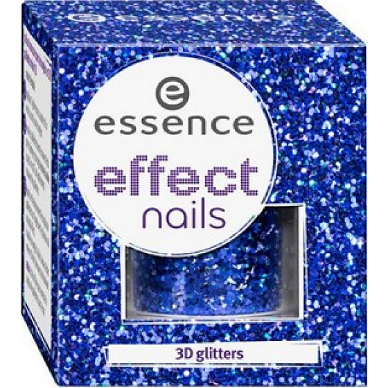 Essence Effect Nails 3D Glitters Nageleffekt 02 Miss Blue Eyes 3,2 g