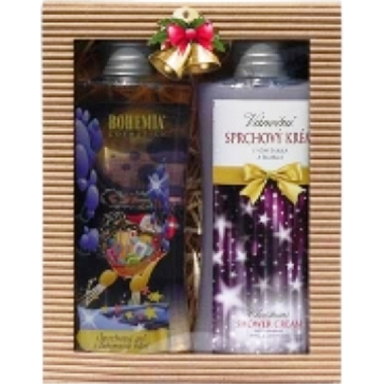 Bohemia Gifts Spa Lavendel Duschgel 250 ml + Ölbad 250 ml, Kosmetikset