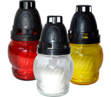 Admit Glaslampe Kugel klein 14 cm 30 g LA72 K verschiedene Farben