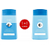 Ziaja Lidschattenentferner 2-phasig 120 ml + feuchtigkeitsspendender feiner Augenentferner 120 ml, Duopack