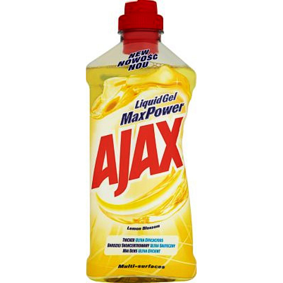 Ajax Max Power Zitronenblüten Universal Reinigungsgel 750 ml