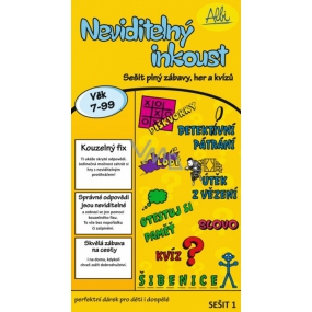 Albi Educational Workbook Yellow Tests von Gedächtnis, Puzzlespielen, Sprach- oder Wissensquiz, die Magic marker! Enthüllen, von 7-99 Jahren, Schwierigkeitsgrad 1
