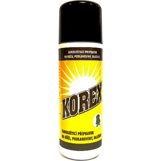 Korex selbstpolierende Wachsemulsion für Leder, Bodenbeläge, Fliesen 200 ml