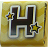 Nekupto Say it Schokolade Schokoladenbuchstabe H 5 g
