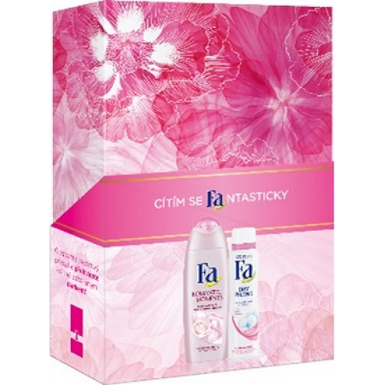 Fa Romantic Moments Duschgel 250 ml + Dry Protect Antitranspirant Deodorant Spray 150 ml, Kosmetikset