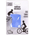 Albi Gesehen werden! Fahrrad hellblau 7 LEDs