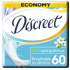 Discreet Deo Spring Breeze Slip-Einlagen für den täglichen Gebrauch 60 Stück