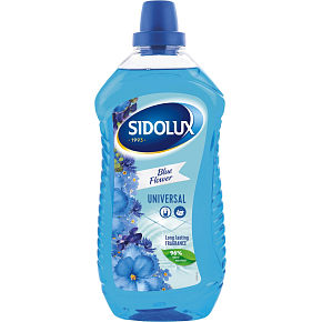 Sidolux Universal Blue Flower universeller Oberflächenreiniger, 1 l
