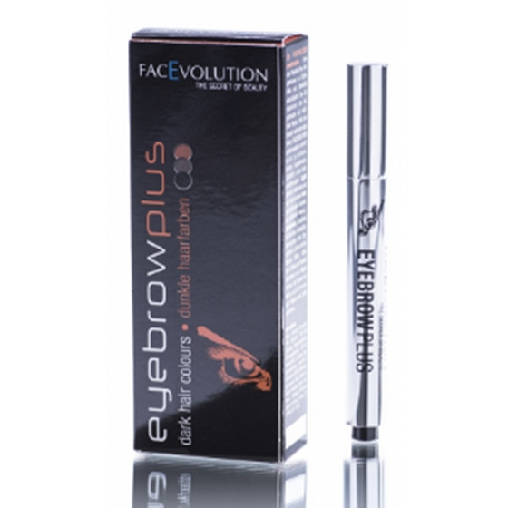 FacEvolution EyeBrown Dunkle Augenbrauen- und Wimpernfarbe mit Wachstumseffekt 2 ml Dunkler Farbton