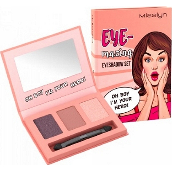 Misslyn Eye-mazing Eyeshadow Set 20 Oh Junge, ich bin dein Held! 3 x 0,7 g