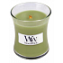 WoodWick Applewood - Apfelholz-Duftkerze mit Holzdocht und Glasdeckel klein 85 g