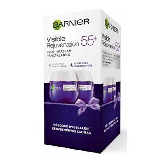 Garnier Skin Naturals Essentials 55+ Tagescreme 50 ml + Nachtcreme 50 ml, Kosmetikset