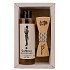 Bohemia Gifts Gentleman Bierhefe und Hopfen Duschgel 250 ml + Holzschmetterling Kosmetikset für Männer