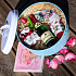 Böhmen Geschenke Rosa träumender Geschenkkorb für Frauen