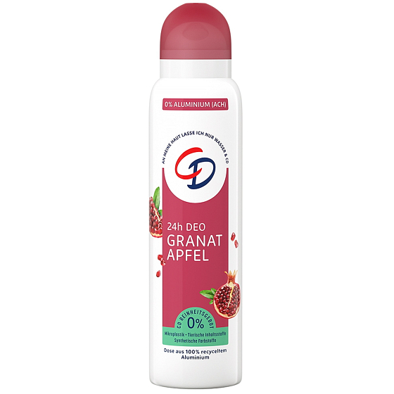 CD Granatapfel - Granatapfel Körper Antitranspirant Deodorant Spray für Frauen 150 ml
