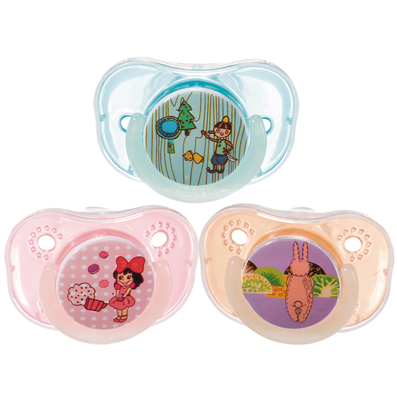 Baby Farlin Chu Chu Silikon Tröster 6+ Monate 1 Stück
