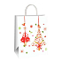 Ditipo Geschenk Papiertüte EKO 22 x 10 x 29 cm weiß, Bäume zum Aufhängen